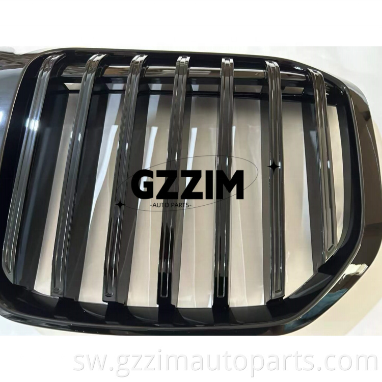 Sehemu za gari grille abs grille ya mbele ya plastiki kwa x7 2023